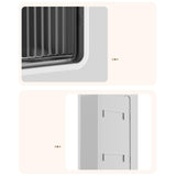 Maxbell Tissue Holder Decor with Lid Bathroom Storage Rack for Home Kitchen Restroom Yellow Clear Brown
