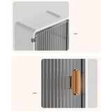 Maxbell Tissue Holder Decor with Lid Bathroom Storage Rack for Home Kitchen Restroom Yellow Clear Brown