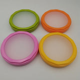Maxbell Silicone Fruit Crisper Box Stretch Pod for Dining Room Garlic Potatoes Yellow