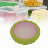 Maxbell Silicone Fruit Crisper Box Stretch Pod for Dining Room Garlic Potatoes Green