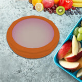 Maxbell Silicone Fruit Crisper Box Stretch Pod for Dining Room Garlic Potatoes Orange