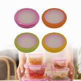Maxbell Silicone Fruit Crisper Box Stretch Pod for Dining Room Garlic Potatoes 4pcs
