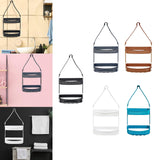 Maxbell Hanging Shower Basket Holder for Large and Small Bottles Home Bathroom Black
