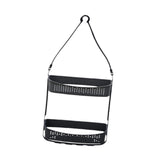 Maxbell Hanging Shower Basket Holder for Large and Small Bottles Home Bathroom Black