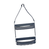 Maxbell Hanging Shower Basket Holder for Large and Small Bottles Home Bathroom Deep Gray