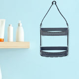 Maxbell Hanging Shower Basket Holder for Large and Small Bottles Home Bathroom Deep Gray