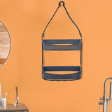 Maxbell Hanging Shower Basket Holder for Large and Small Bottles Home Bathroom Deep Gray