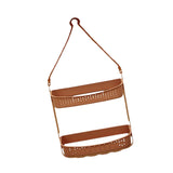 Maxbell Hanging Shower Basket Holder for Large and Small Bottles Home Bathroom Orange