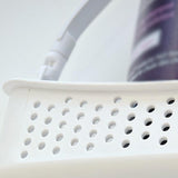 Maxbell Hanging Shower Basket Holder for Large and Small Bottles Home Bathroom White