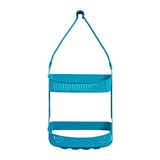 Maxbell Hanging Shower Basket Holder for Large and Small Bottles Home Bathroom Blue