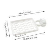 Maxbell Sponge Holder over Faucet Shelf Stand for Scrubbers Soap Bathroom Countertop
