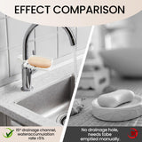 Maxbell Sponge Holder over Faucet Shelf Stand for Scrubbers Soap Bathroom Countertop