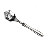 Maxbell Serving Spoon Shell Shape Multifunctional for Home Restaurant Family Dinners silver small
