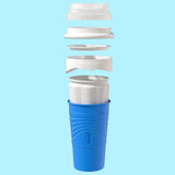 Maxbell Slushy Maker Cup 500ml Portable Gadget Slushie Maker for Family Friends