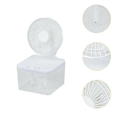 Maxbell Desktop Cooling Fan with Humidifier Portable 3 Speeds for Camp Summer Office