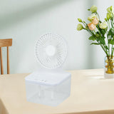 Maxbell Desktop Cooling Fan with Humidifier Portable 3 Speeds for Camp Summer Office