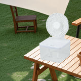 Maxbell Desktop Cooling Fan with Humidifier Portable 3 Speeds for Camp Summer Office
