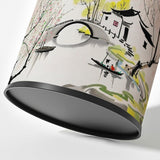 Maxbell Trash Can 10L Stylish Decorative Wastebasket for Bedroom Living Room Kitchen Style A