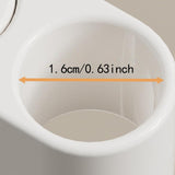 Maxbell Toothbrush Holder Easy Cleaning Toothbrush Rack for Countertop Washroom Sink