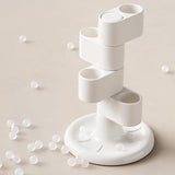 Maxbell Toothbrush Holder Easy Cleaning Toothbrush Rack for Countertop Washroom Sink