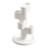 Maxbell Toothbrush Holder Easy Cleaning Toothbrush Rack for Countertop Washroom Sink