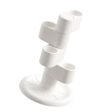 Maxbell Toothbrush Holder Easy Cleaning Toothbrush Rack for Countertop Washroom Sink