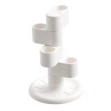 Maxbell Toothbrush Holder Easy Cleaning Toothbrush Rack for Countertop Washroom Sink
