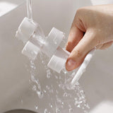 Maxbell Toothbrush Holder Easy Cleaning Toothbrush Rack for Countertop Washroom Sink