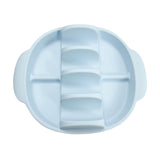 Maxbell Silicone Taco Holder Kitchen Gadgets Non Plate Microwave Use with Slots blue