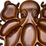 Maxbell Octopus Charcuterie Platter Plate for Dining Room Fruits Display Living Room A