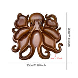 Maxbell Octopus Charcuterie Platter Plate for Dining Room Fruits Display Living Room A