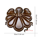 Maxbell Octopus Charcuterie Platter Plate for Dining Room Fruits Display Living Room B