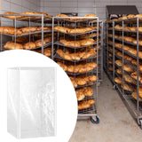 Maxbell Baker Rack Cover Multifunctional Clear Waterproof for Home Restaurant Bakery 70x58x83cm
