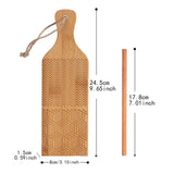 Maxbell Wood Gnocchi Board with Roller for Baking Lovers Making Pasta Kneading Dough