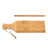 Maxbell Wood Gnocchi Board with Roller for Baking Lovers Making Pasta Kneading Dough