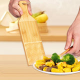 Maxbell Wood Gnocchi Board with Roller for Baking Lovers Making Pasta Kneading Dough