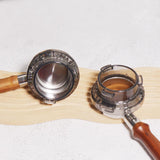 Maxbell Round Espresso Dosing Funnel Gadget Accessories for Bar Cafe Enthusiast