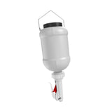 Maxbell Squeeze Bottle 3L Large Sauce Dispenser for Mustard Ketchup Seasoning Sauces white