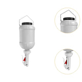 Maxbell Squeeze Bottle 3L Large Sauce Dispenser for Mustard Ketchup Seasoning Sauces white