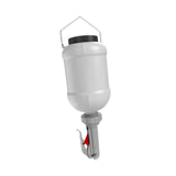 Maxbell Squeeze Bottle 3L Large Sauce Dispenser for Mustard Ketchup Seasoning Sauces grey