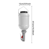 Maxbell Squeeze Bottle 3L Large Sauce Dispenser for Mustard Ketchup Seasoning Sauces grey
