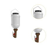 Maxbell Squeeze Bottle 3L Large Sauce Dispenser for Mustard Ketchup Seasoning Sauces brown