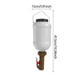 Maxbell Squeeze Bottle 3L Large Sauce Dispenser for Mustard Ketchup Seasoning Sauces brown