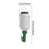 Maxbell Squeeze Bottle 3L Large Sauce Dispenser for Mustard Ketchup Seasoning Sauces green