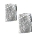 Maxbell PVC Table Cover Protector Elastic Edge Fitted Dinner Clear Round Table Cloth 121.9cmx121.9cm