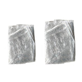 Maxbell PVC Table Cover Protector Elastic Edge Fitted Dinner Clear Round Table Cloth 121.9cmx121.9cm