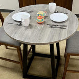 Maxbell PVC Table Cover Protector Elastic Edge Fitted Dinner Clear Round Table Cloth 121.9cmx121.9cm