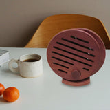 Maxbell 4x Wood Coasters for Drink Home Decor Drink Coasters for Pot Utensils Dishes