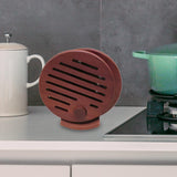 Maxbell 4x Wood Coasters for Drink Home Decor Drink Coasters for Pot Utensils Dishes