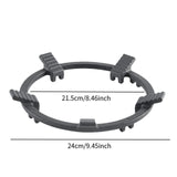 Maxbell Cast Iron Wok Support Ring Pot Bracket for Cookware Supplies Camping Cooking